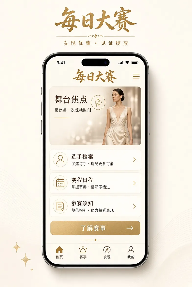 每日大赛APP主题影像